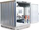 Lagercontainer ST300 B2100xT1140xH2300mm mont.WGK1-2 GHS1-3 verz.Auffangvol.275l