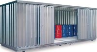 Lagercontainer ST1700 B5080xT2170xH2300mm mont.WGK1-3 GHS1-3 verz.Auffangv.1480l