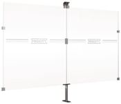 Rückw.ESG-Securitglas 5mm durchsichtig f.529173 Überdachung Modulo SPL