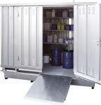 Lagercontainer B2075xT1075xH2385mm mont.f.passive Lagerung verz.Auffangvol.300l