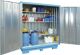 Lagercontainer B5075xT2075xH2385mm mont.gem.GHS 1-4 verz.Auffangvol.1300l
