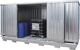 Lagercontainer B5075xT2075xH2385mm mont.f.passive Lagerung verz.Auffangvol.1300l
