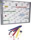 Jahresplaner f.Trägertafel B835xH590mm Jahresplanerfolie 2023 MAGNETOPLAN
