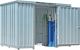 Gasflaschenlager Typ 348 B3020xT2175xH2175mm verz.montiert,o.Bodenrahmen SÄBU