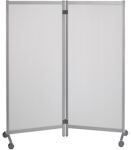 Trennw.mobil u.stationär einsetzbar transp.B760xH1700mm PROTAURUS