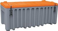 Werkzeugbox B1200xT600xH540mm PE grau/orange 250l