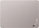 Glasboard B1200xH900mm Sicherheitsglas magn.rahmenlos,abgerundet,Warm Grey