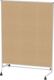 Mobile Stellwand B1200xH1500mm fahrbar Naturkork