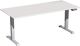Schreibtisch Elevate Plus H630-1280xB1800xT800mm lichtgrau/silber
