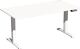 Schreibtisch Elevate Plus H630-1280xB1600xT800mm weiß/weiß