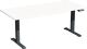 Schreibtisch Elevate Plus H630-1280xB1600xT800mm weiß/anthrazit