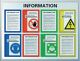 Magnetwand B1090xH790mm weiß m.Aufschrift INFORMATION WSM