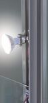 Beleuchtung GU5.3 MR16 3 Spots 3x4 W (12 W) silbergrau f.Vitrinen BST Systeme