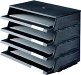 Briefablagesystem, NW-Nr.: 9000493450 Set C4, schwarz   
