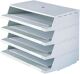 Briefablagesystem, NW-Nr.: 9000493452 Set C4, grau   