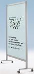 Stellwandsystem Brandschutz B1 1900x1000x40 ESG Glas satiniert BST Systeme