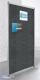 Stellwandsystem Brandschutz B1 1980x1000x40 Filz dunkelgrau BST Systeme