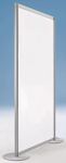 Stellwandsystem Brandschutz B1 1980x1200x40 Whiteboard weiss BST Systeme