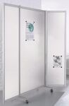 Faltstellwand Brandschutz B1 1900x1000x50 STA weiss BST Systeme