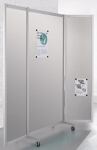 Faltstellwand Brandschutz B1 1900x1000x50 STA silber BST Systeme