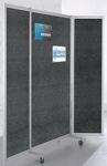 Faltstellwand Brandschutz B1 1900x1000x50 Filz dunkelgrau BST Systeme