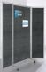 Faltstellwand Brandschutz B1 1900x1000x50 Filz dunkelgrau BST Systeme