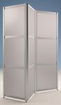 Faltstellwand Kein Brandschutz 1800x600x24 MDF Dekor silbergrau BST Systeme