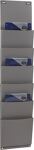 Planboard H900xB200xTmm A5 hoch grau EICHNER