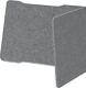 Akustik-Einhausung 2-s.grau-meliert B955xH605mm HAMMERBACHER