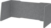 Akustik-Einhausung 3-seitig grau-meliert B1540xH605mm HAMMERBACHER