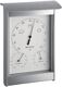 Wetterstation, NW-Nr.: 9000495041 H215xB145xT70mm, silber/weiß Alu/KU f.innen/außen TFA  