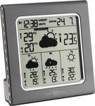 Funkwetterstation H131xB127xT40mm grau Ku.f.in.sat.gestützt TFA