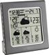Funkwetterstation H131xB127xT40mm grau Ku.f.in.sat.gestützt TFA