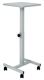Projektortisch Stellfläche B390xT375mm höhenverstellbar 620-1000mm, hellgrau