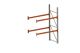 Palettenregal MULTIPAL H2700xB1825xT1100mm Anbauregal META