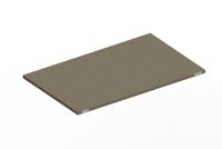 Spanplattenboden HO 4 Zentrierbleche B1825xT1100mm natur Trgf.706kg META