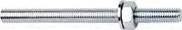 Ankerstange RESI AST, NW-Nr.: 5000600846 D.18mm L.235mm m.Mutter, u.U-Scheibe Stahl,ZN APOLO MEA  
