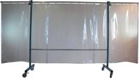 Schutzwand TransFlex H.1950mm B.2100mm 3-teilig,fahrb.glaskar T0 SINOTEC
