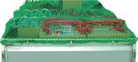Containernetz L.4xB.3,0, NW-Nr.: 4000818819 m,S.3mm Polypropylen,grün, Maschw.45mm   