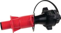 Sicherheitseinfüllsystem f.Kraftstoffe schwarz/rot HÜNERSDORFF