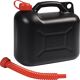 Transportkraftstoffkanister Inh.10l schwarz HD-PE L330xB165xH320mm NOW