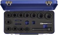 Kraftstecknusssatz, NW-Nr.: 4000820621 34-tlg.1/2Zoll 6-kant PRO   