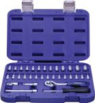 Steckschlüsselsatz, NW-Nr.: 4000821233 33-tlg.1/4 Zoll SW 4-13mm, Z.72 6KT PROMAT   