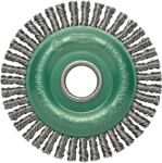 Rundbürste D.125mm, NW-Nr.: 4000840128 Drahtstärke 0,35mm VA 6mm, 12000min-¹ OSBORN   