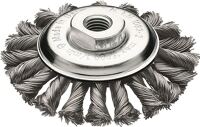 Kegelbürste D.115mm M14, NW-Nr.: 4000840753 Drahtstärke 0,5mm, Stahldraht 12mm 15000min-¹ LESSMANN  