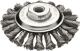 Kegelbürste D.115mm M14, NW-Nr.: 4000840753 Drahtstärke 0,5mm, Stahldraht 12mm 15000min-¹ LESSMANN