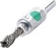 Pinselbürste D.10mm, NW-Nr.: 4000840758 Schaft 6mm Drahtstärke, 0,35mm VA 4500min-¹ LESSMANN