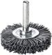 Rundbürste D.50mm Schaft, NW-Nr.: 4000840761 6mm SiC Schleifborsten, K.120 10mm 15000min-¹ LESSMANN