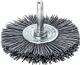 Rundbürste D.70mm Schaft, NW-Nr.: 4000840763 6mm SiC Schleifborsten, K.120 12mm 15000min-¹ LESSMANN