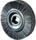 Rundbürste D.250mm, NW-Nr.: 4000840770 Drahtstärke 1mm SiC K.180, 60mm 3600min-¹ LESSMANN 3600min-¹ LESSMANN